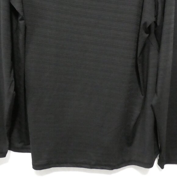 ATHLETIC WORKS - Dri-More | 3X | Classic Striped Black Long Sleeve Hoodie - Picture 14 of 15
